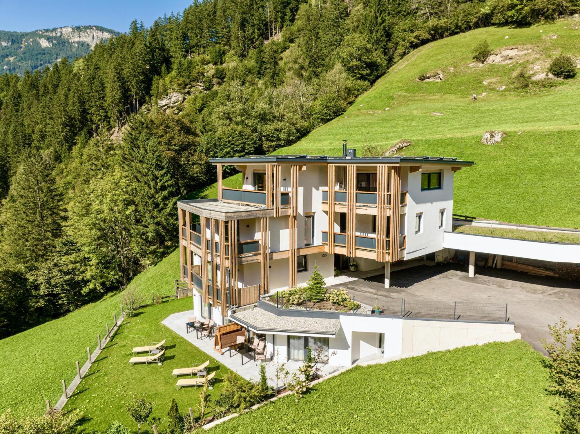 Natur Zeit - Alpine Garden Apartments Mayrhofen Extérieur photo